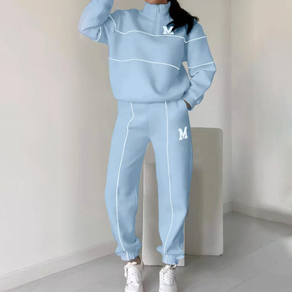 Olivera Martin | Bluza lniana casualowa komplet 2 sztuki