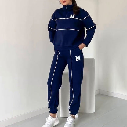Olivera Martin | Bluza lniana casualowa komplet 2 sztuki