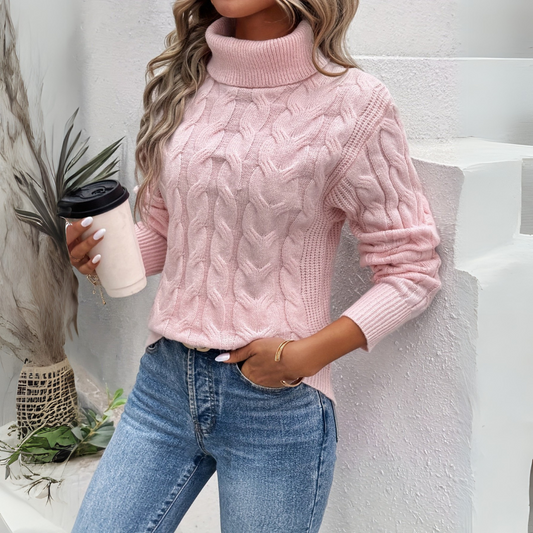 Olivera Martin | Elegancki sweter z golfem