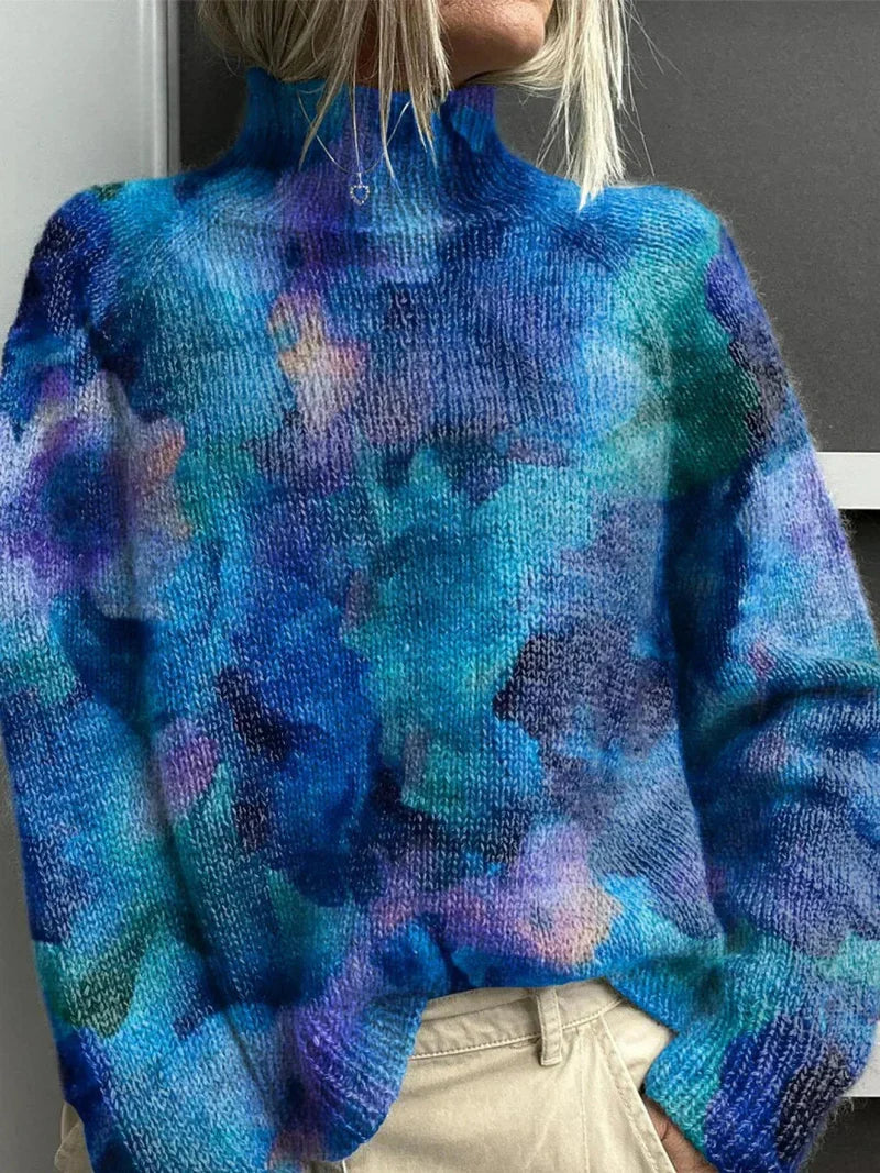 Olivera Martin | Ciepły i elegancki sweter z golfem