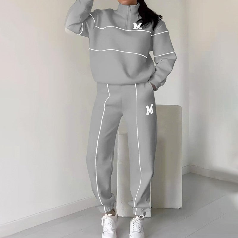 Olivera Martin | Bluza lniana casualowa komplet 2 sztuki