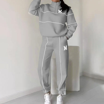Olivera Martin | Bluza lniana casualowa komplet 2 sztuki