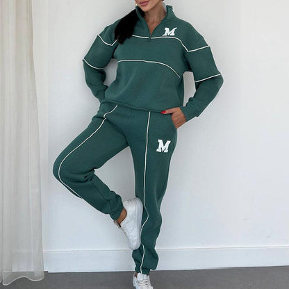 Olivera Martin | Bluza lniana casualowa komplet 2 sztuki