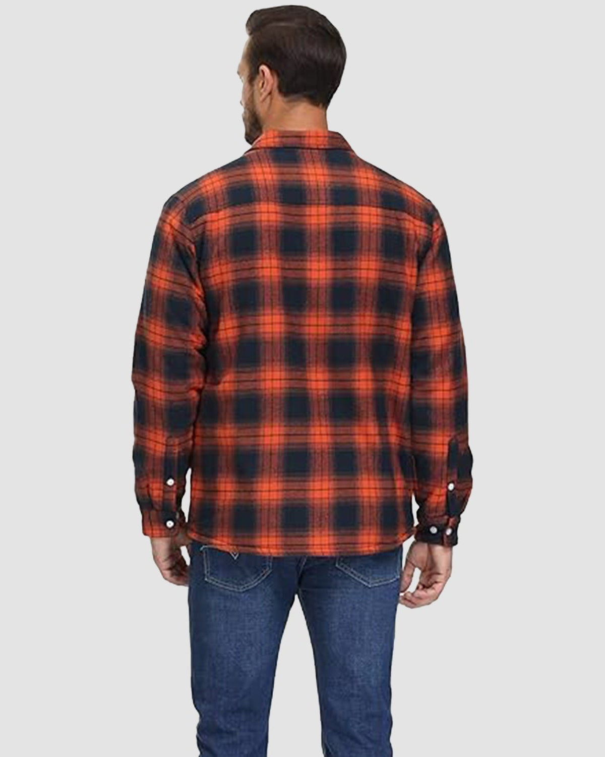 Olivera Martin | Ciepła pikowana koszula typu overshirt