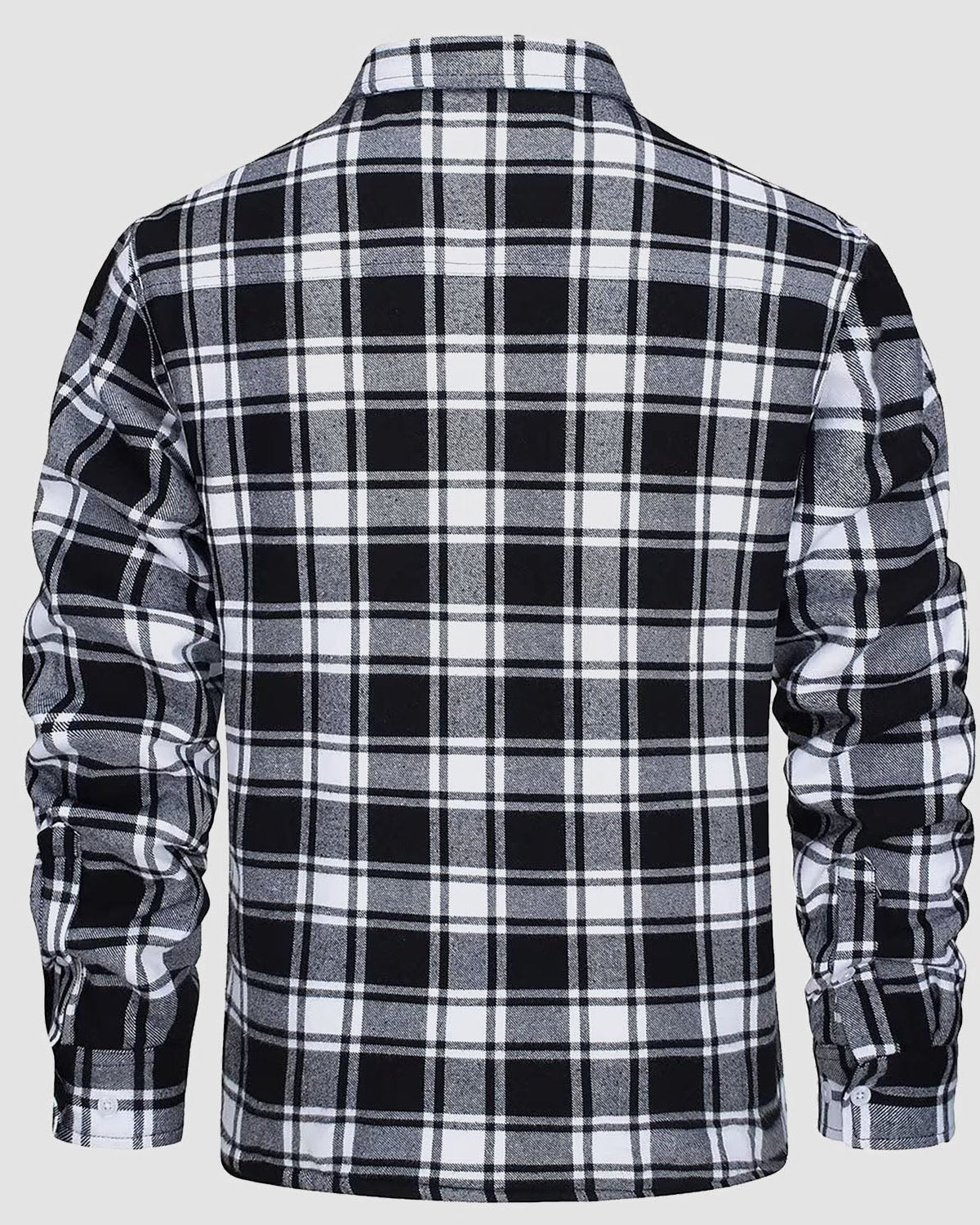 Olivera Martin | Ciepła pikowana koszula typu overshirt