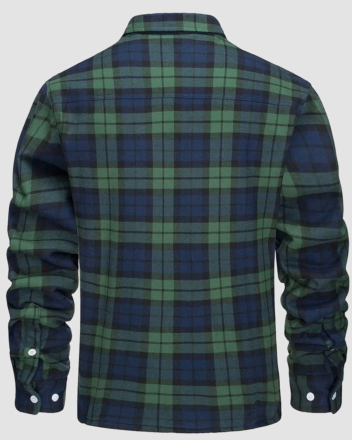 Olivera Martin | Ciepła pikowana koszula typu overshirt