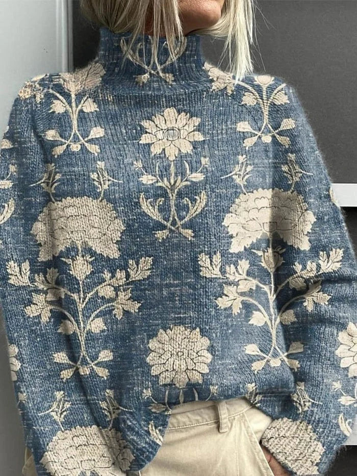 Olivera Martin | Ciepły i elegancki sweter z golfem