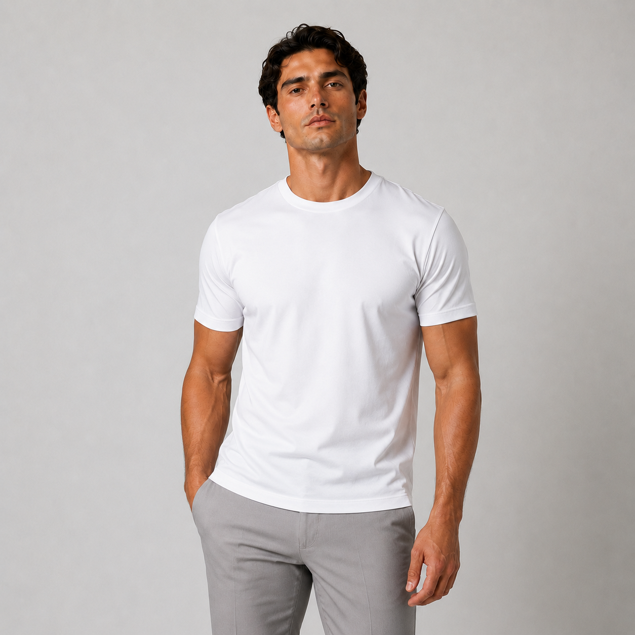 OM | Black Mercerized T-shirt