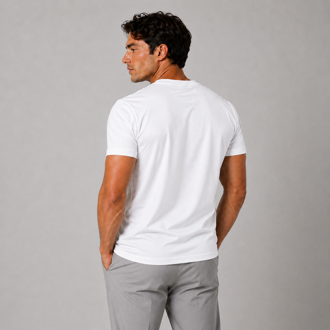 OM | White Mercerized T-shirt