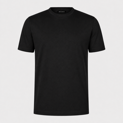 OM | Black Mercerized T-shirt